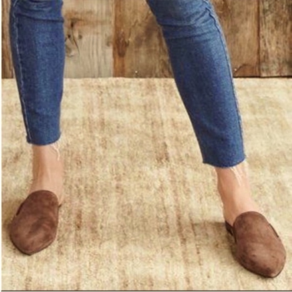 Jenni Kayne Suede Mule in Espresso size 40/US10